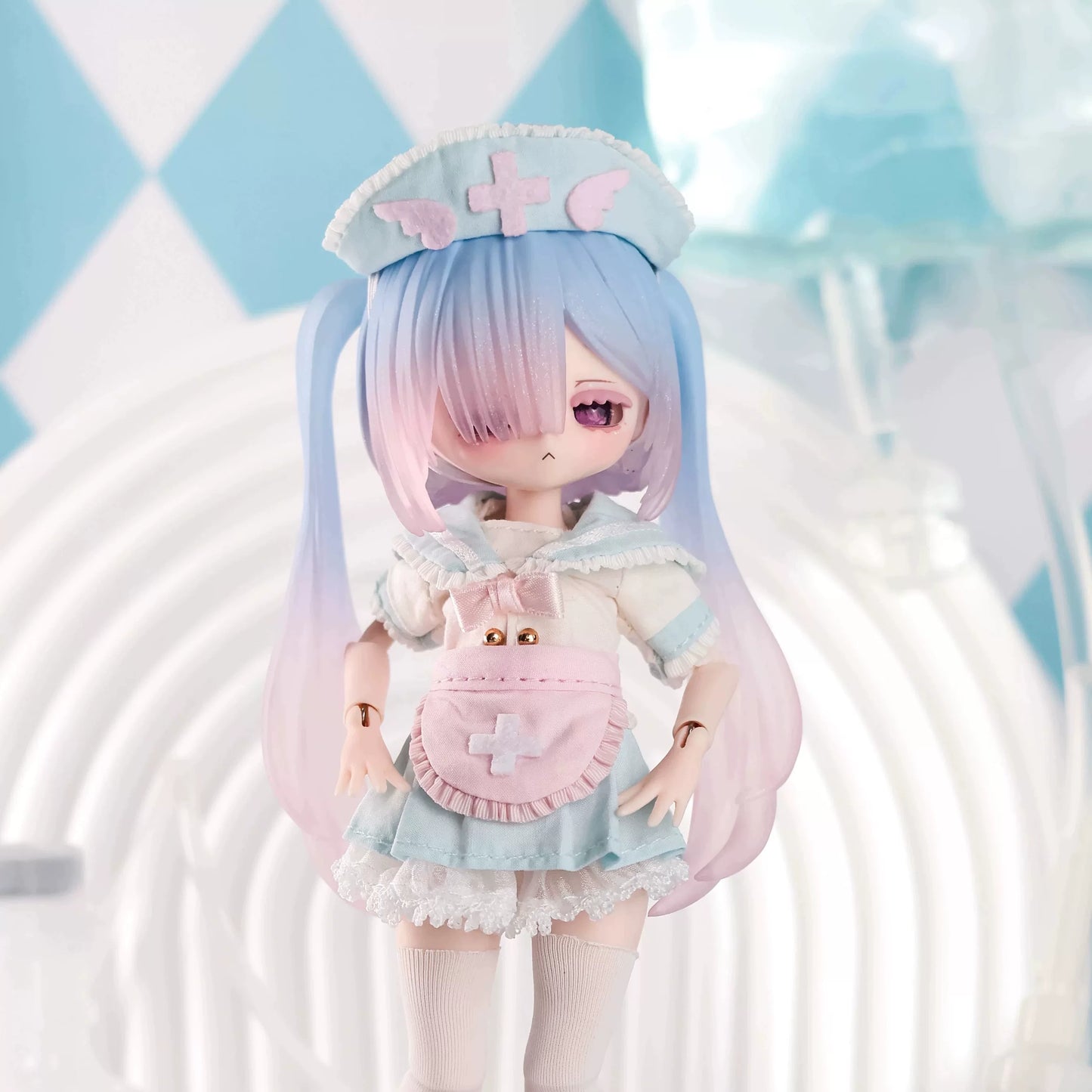 新しい「Poetry in a Box」無症状シリーズ12点BJD人形ブラインドボックス、関節人形、GSCキャロットレッグ8点に接続可能