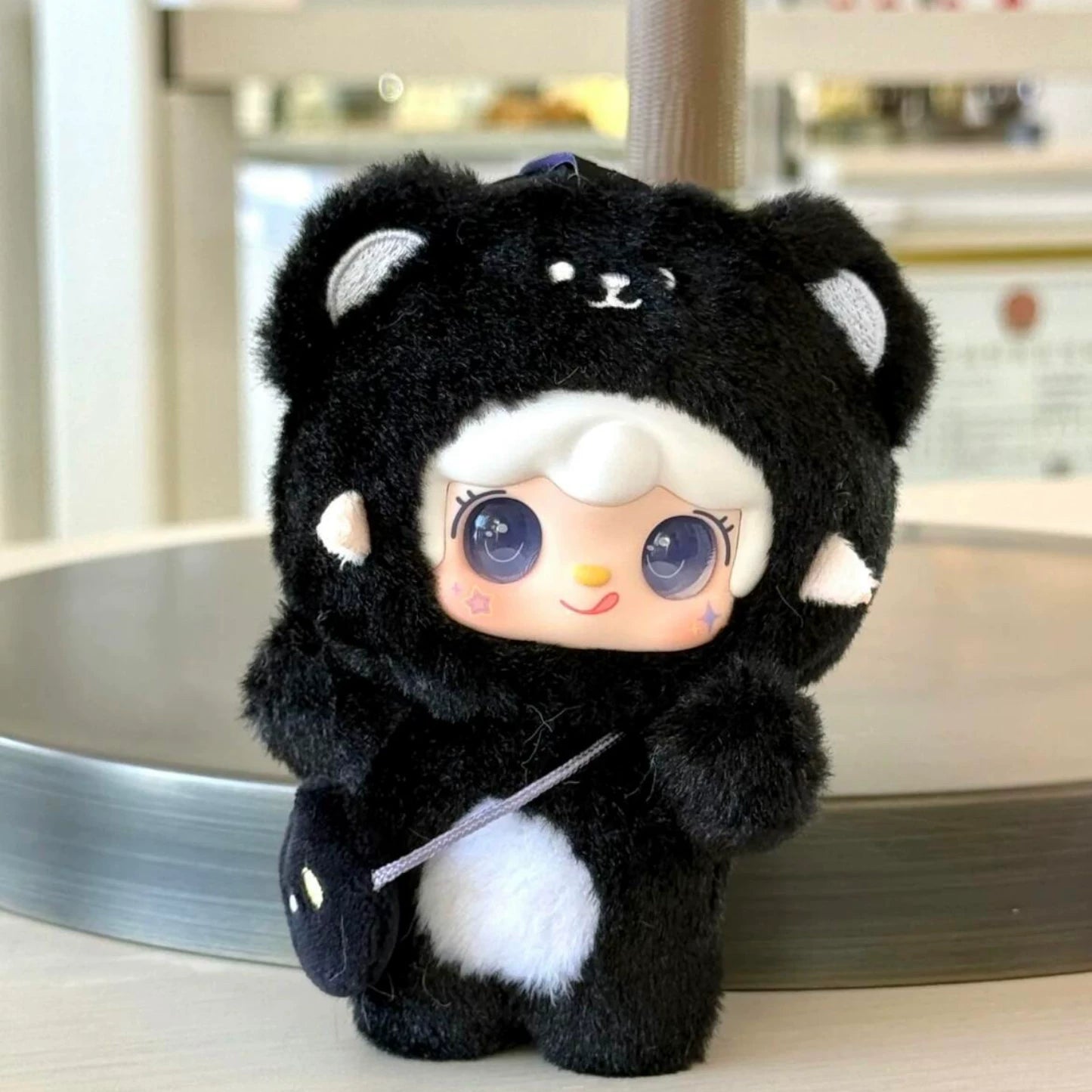 Yooki Oxygen 第4世代 バイトベアシリーズ ぬいぐるみ ビニール製 ブラインドボックス 女の子へのかわいいバッグチャームギフト