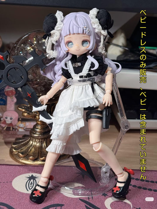 【人形本体は含まれていません。人形服のみを販売しています。】万夢BJD人形服