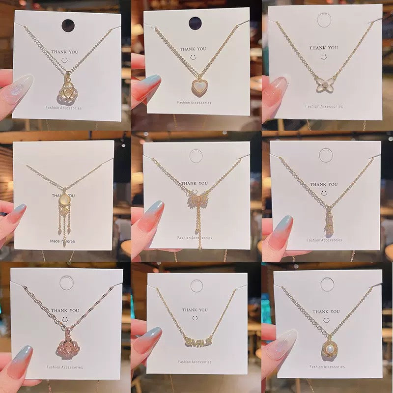 【A3】オシャレネックレスガチャ（合金製）