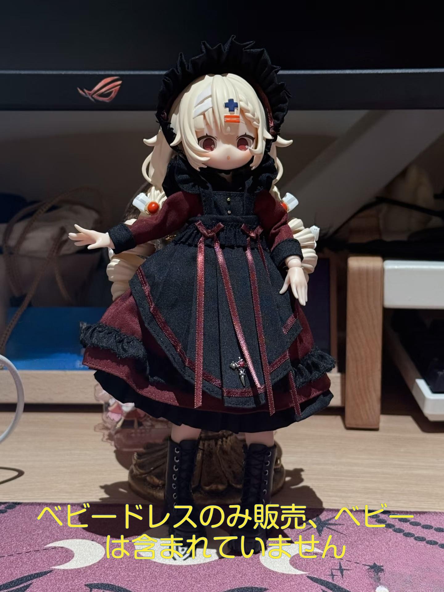 【人形本体は含まれていません。人形服のみを販売しています。】万夢BJD人形服