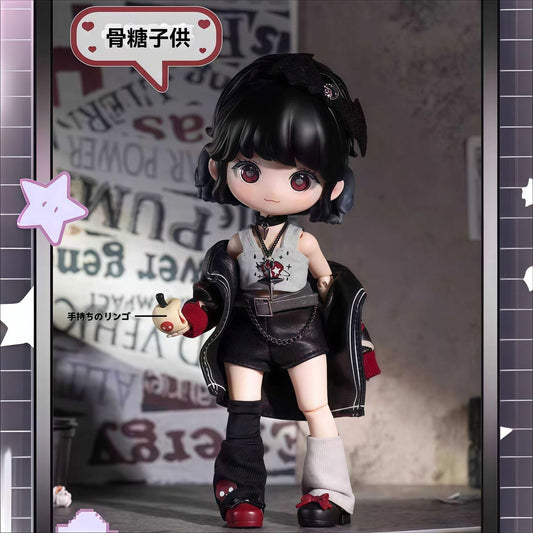 SIMONTOYS 莉洛洛 二進法 甘いお菓子シリーズ 1/12スケール BJD 可動ジョイント ドール セット付き コレクション ギフトに最適