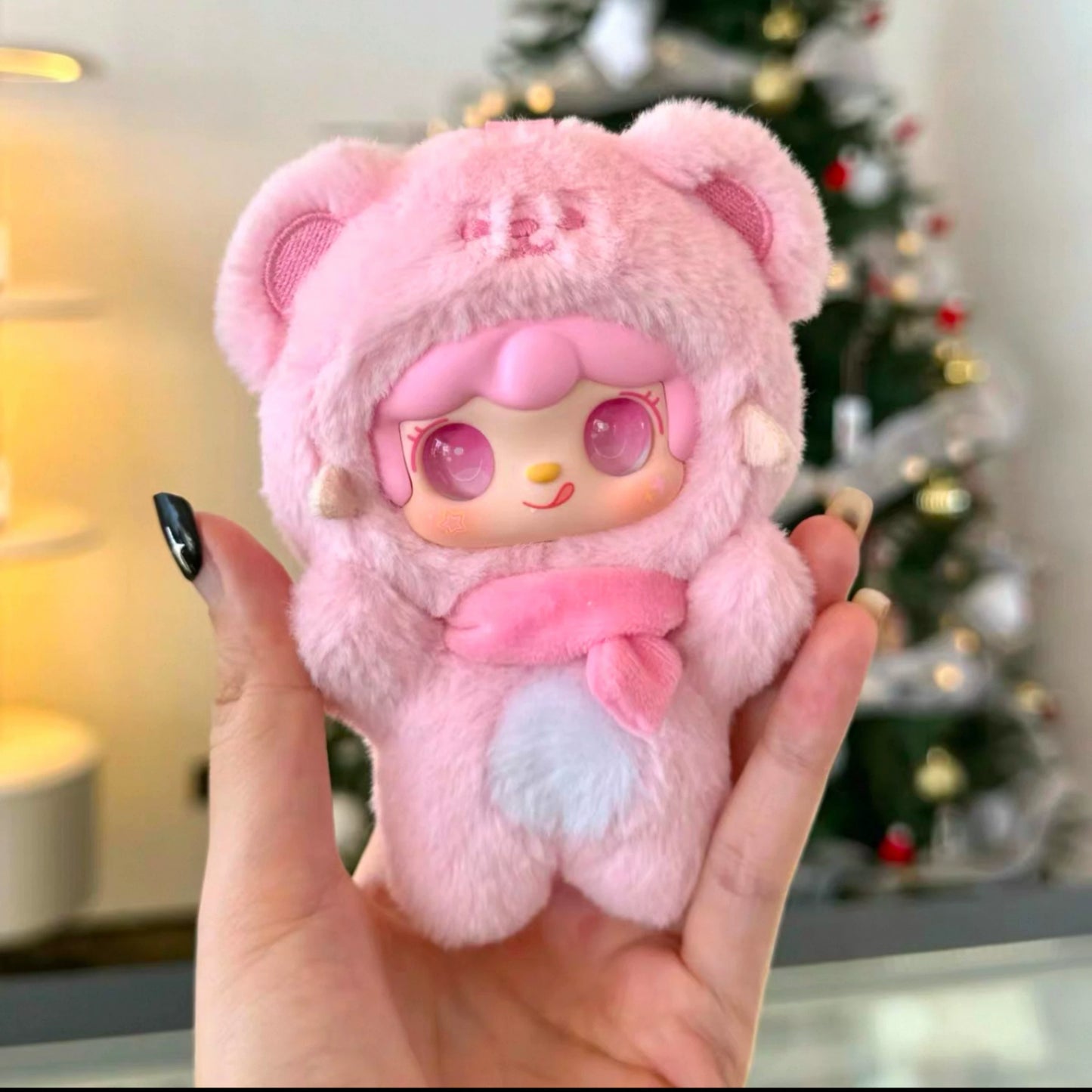 Yooki Oxygen 第4世代 バイトベアシリーズ ぬいぐるみ ビニール製 ブラインドボックス 女の子へのかわいいバッグチャームギフト