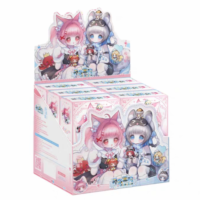 本物のSakura Artbook Anomaly Reconstruction 12分BJDブラインドボックス関節人形、トレンディなおもちゃの置物オーナメント