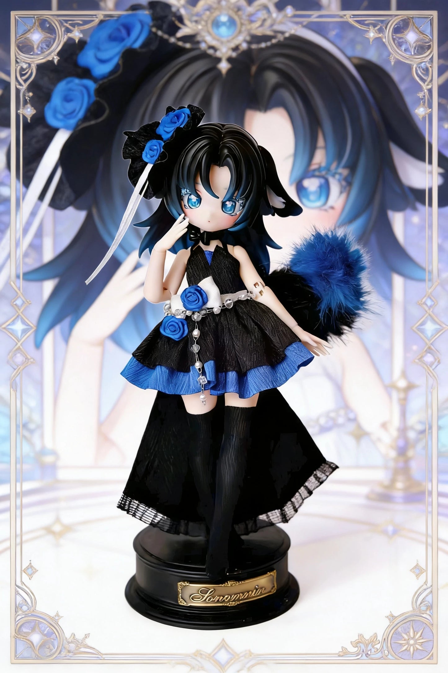 本物のSakura Artbook Anomaly Reconstruction 12分BJDブラインドボックス関節人形、トレンディなおもちゃの置物オーナメント