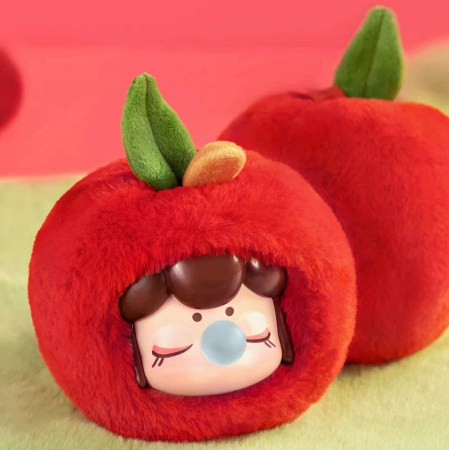 rolife Ruolai Nanci フルーツヘッド ぬいぐるみ ブラインドボックス 人形 キーチェーン おもちゃ 女の子への誕生日プレゼント