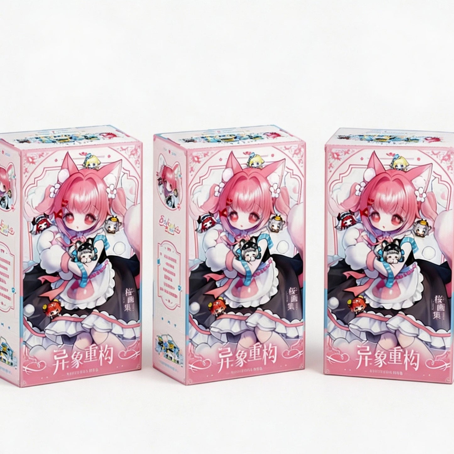 本物のSakura Artbook Anomaly Reconstruction 12分BJDブラインドボックス関節人形、トレンディなおもちゃの置物オーナメント