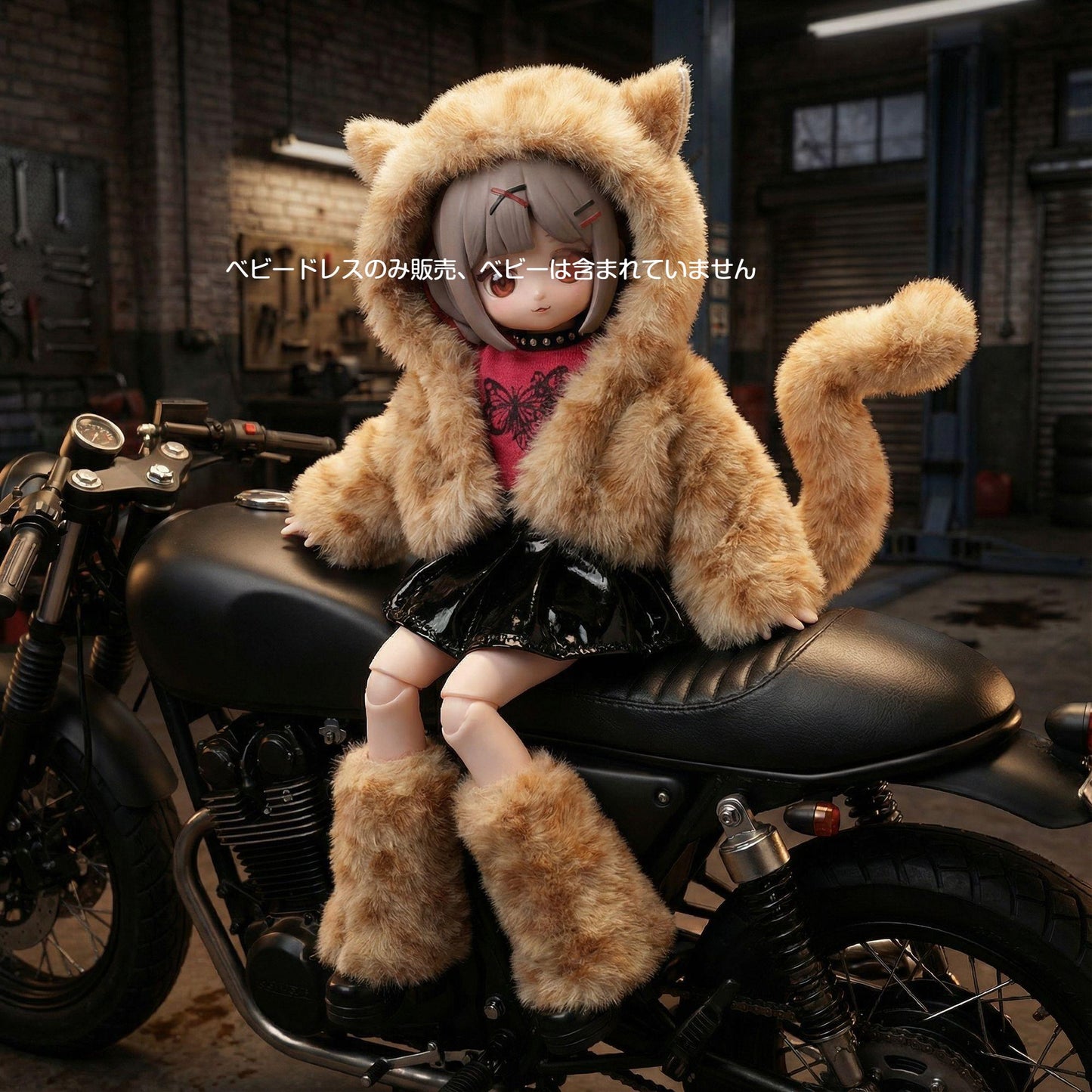 【人形本体は含まれていません。人形服のみを販売しています。】万夢BJD人形服