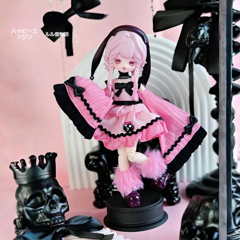 ルルII のめシリーズ 2シリーズ 8スケール BJD デスク トレンド ギフト ブラインドボックス 8セット フィギュアり   からまで【女性向けギフト置物プレゼントグッズぬいぐるみ人形】（倉庫からの発送）